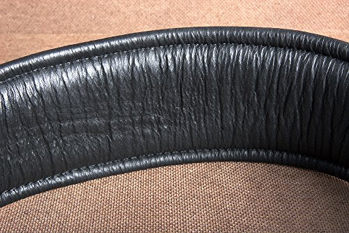 HILASON Padded Leather Horse English Saddle Girth Cinch Roller Buckles | Strap for Horses Back Western - size: 40"