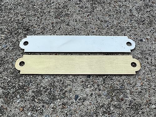 Leaders Engraved Deluxe Halter/Stable Brass Plate Name Plate - style: Expedited Name Plate