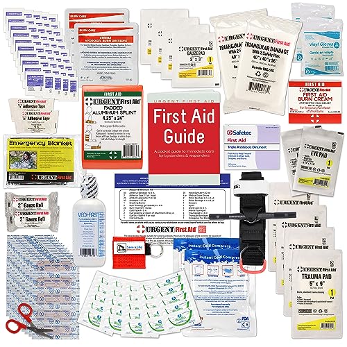 OSHA & ANSI 2021 Class B Refill Kit, 50 Person, 208 Pieces-First Aid Refill | ANSI 2021 Class B refill/upgrade with splint, tourniquet, tools and single-dose items for larger workplace first aid kits. - size: Kit