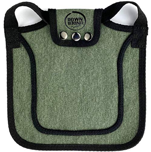DOWN UNDER OUTDOORS Medium-Large Chicken Saddle Hen Apron Saver (Green) - color: Green