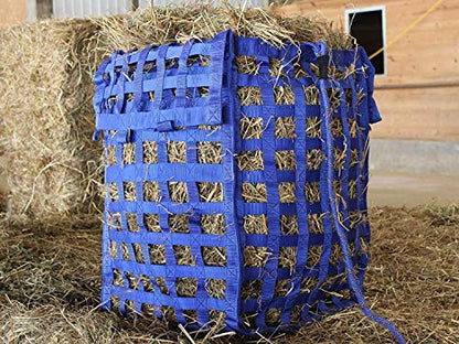 Derby Originals Natural Grazer Patented Four Sided Slow Feed Horse Hay Bag with One Year Warranty - color: Black