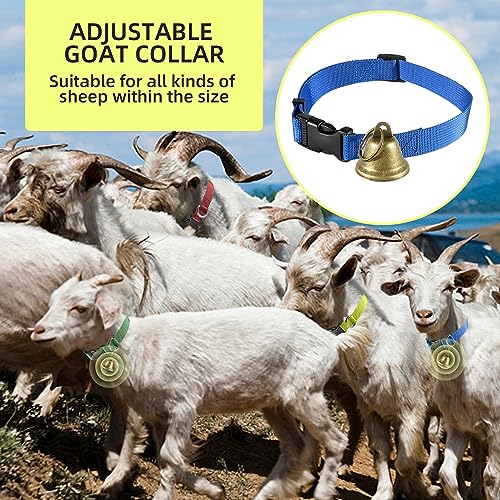 14 Pack Goat Collars with Bells