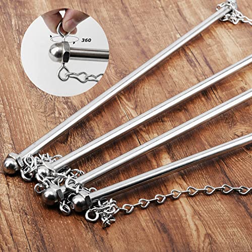 Horse Blanket Rack Heavy Duty Stainless Steel Blanket Holder for Horse Blankets Pads Saddle Blankets,24 * 44 inches