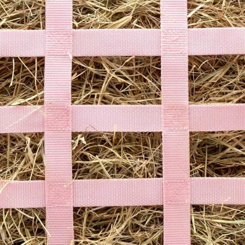 Jeffers Expression Extend Feed Hay Bag for Horses - Rose Garden
