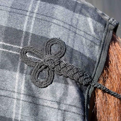 Equinavia Ulla Wool Cooler - Black/Grey - 76 in - color: Black/Grey, size: 76 in