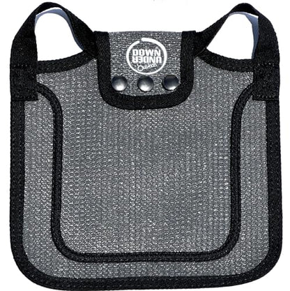 DOWN UNDER OUTDOORS Medium-Large Chicken Saddle Hen Apron Saver (Gray Mesh) - color: Grey Mesh