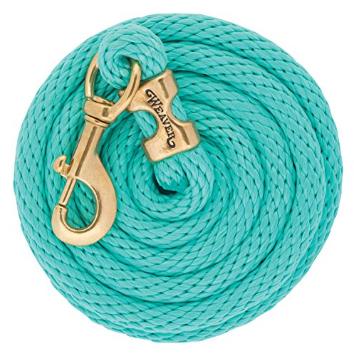 Weaver Leather Poly Lead Rope, Mint, 5/8" x 10'