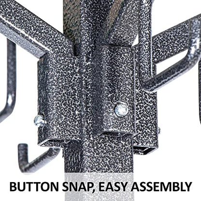 EASY-UP Pro Series Free Standing Bridle Rack | Perfect for Busy Stables | Holds 16+ Bridles | Portable & Easy Assembly | Space-Saving Design | 7-Year Warranty