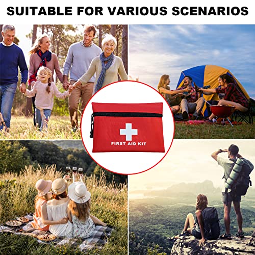 12pcs Mini First Aid Kit Empty Bag with Zipper (Bag Only) - size: 20*14CM/7.87*5.5inch