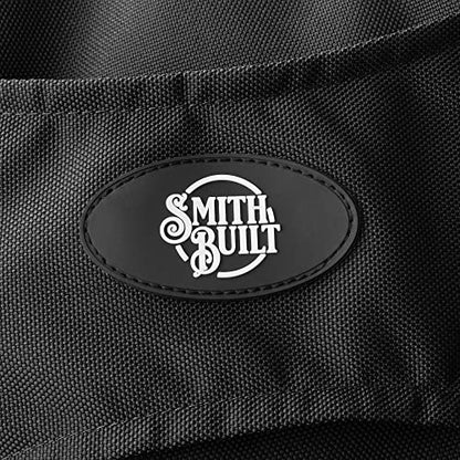 SmithBuilt English Saddle Cover, Black - Breathable, Waterproof Fleece-Lined Fitted Protector - color: Black