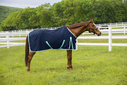 TUFFRIDER KOZY Komfort Stable Horse Sheet, Navy, 84-in