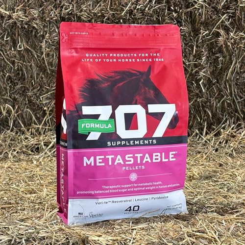 Formula 707 MetaStable Pellets for Horses, 5 lb, 40 Servings