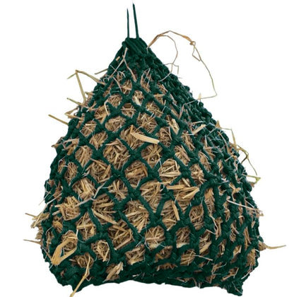 Majestic Ally 2”x2” Holes Highly Durable Very Sturdy 36" Hay Net with for Horses, Goat etc. - color: Hunter Green