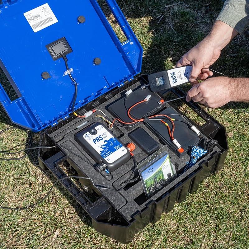Premier 1 PRS Pro 100 Solar Fence Energizer - 1.0 Joule Output (Blue) - color: Blue