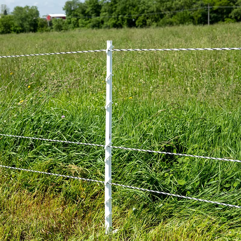 Strainrite® Multiwire Step-in Plastic Electric Fence Posts, 36" - 5 Pack