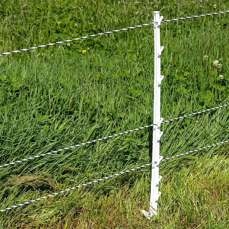 Strainrite® Multiwire Step-in Plastic Electric Fence Posts, 36" - 5 Pack