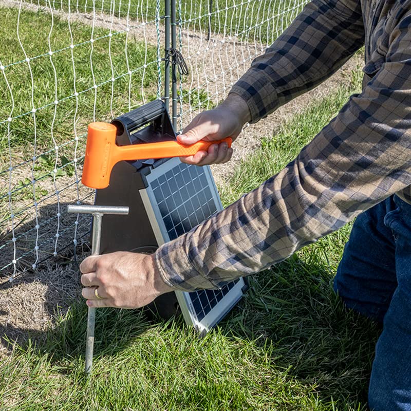 Premier 1 SolarStop™ 80 Fence Energizer – 0.8J, 10W Solar Panel