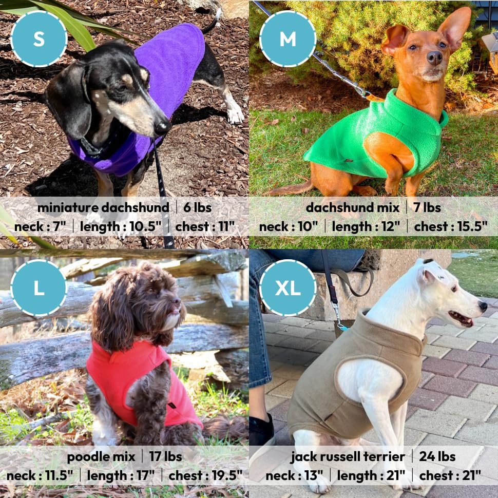 Gooby Fleece Vest Dog Sweater, Blue, X-Large - color: Blue, size: X-Large (Around 23-lb)